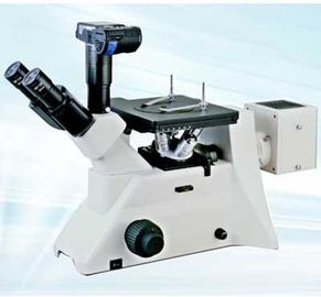 China Trinocular-Kopf wandelte metallurgisches Mikroskop mit Digitalkameraschnittstelle um usine