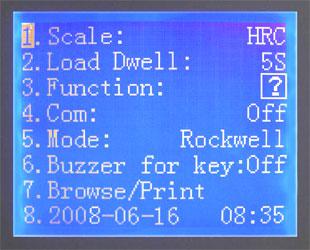 Hohe Härte-Prüfvorrichtung RH-450H Rahmen-Digital Rockwell