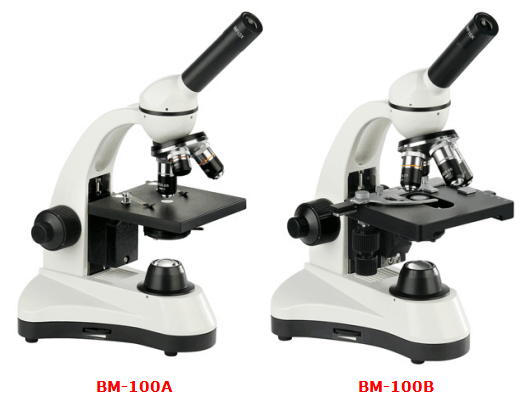 Monocular-biologisches Mikroskop-achromatische Ziele fangen weit Okulare auf