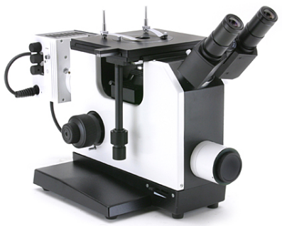 Umgekehrtes metallurgisches Mikroskop mit einem polarisierten Licht stellte für kristallographische Analyse ein