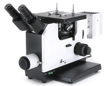 Umgekehrtes metallurgisches Mikroskop mit einem polarisierten Licht stellte für kristallographische Analyse ein