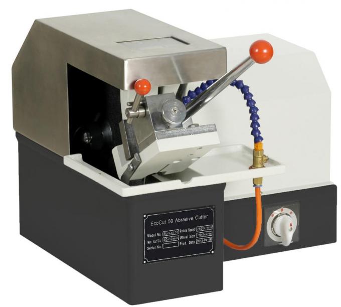 Abschleifende metallografische Ausrüstungs-Probenaufbereitung Schnittdurchmesser Ø50mm Beispielschneider EcoCut 50 metallografischer