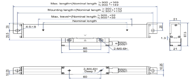 Hohe Dia-Genauigkeits-Farben-Testgerät-dünne Art TTL-Rechteckwelle-Ausgangssignal
